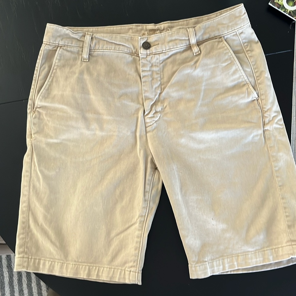 7 for all mankind chino shorts 34